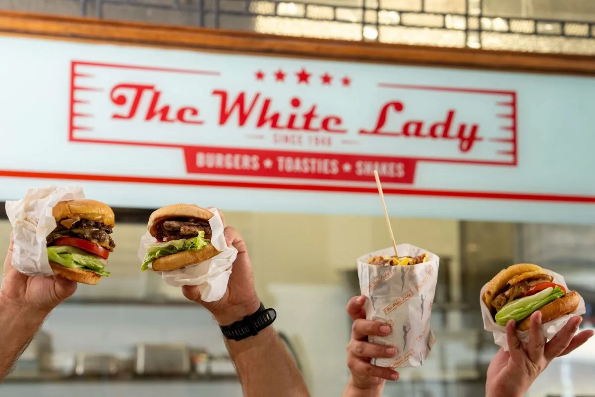 The permanent White Lady food truck site at St Kevins Arcade
