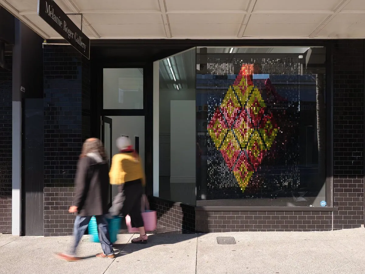 Contemporary artwork on display at Melanie Roger Gallery