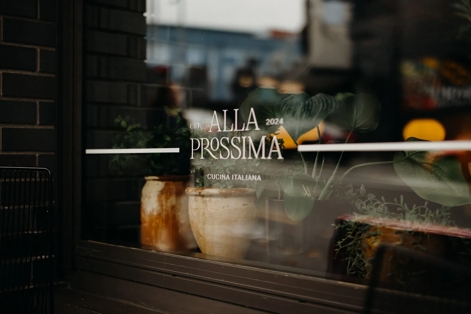 Dining at Alla Prossima, Abstract Hotel